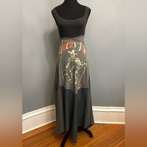 Upcycled Vintage T-Shirt Maxi Dress, size M